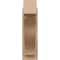 Ekena Millwork 6-in W x 16-in D x 20-in H Funston Block Rough Cedar Woodgrain TimberThane Outlooker, Primed Tan OUTUR060X16X20FST44RCPR - alternate 5